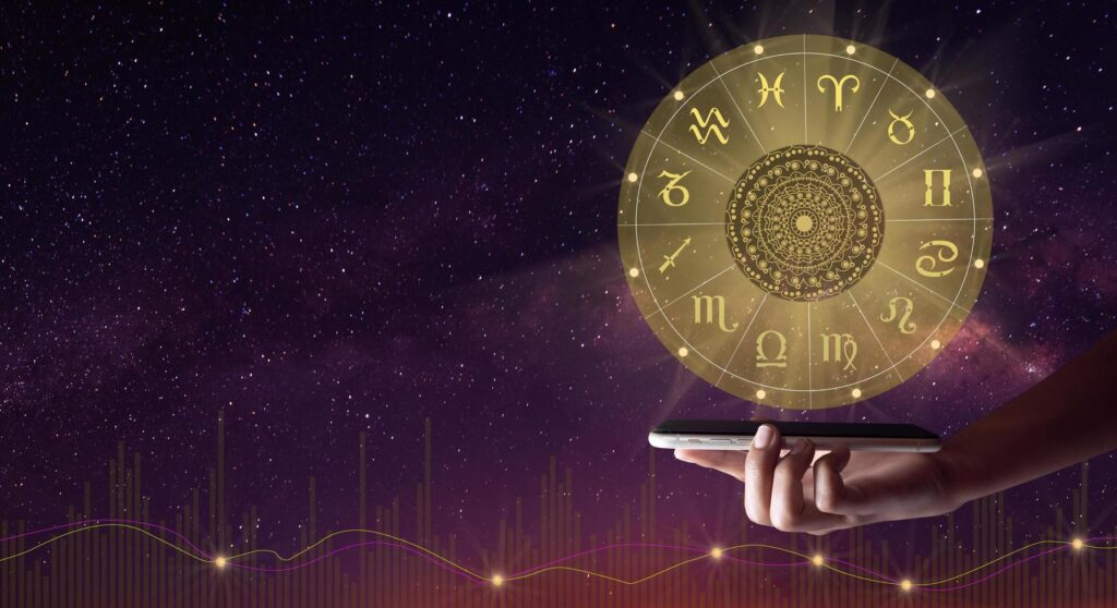 zodiac sign wheel of fortune astrology concept free photo