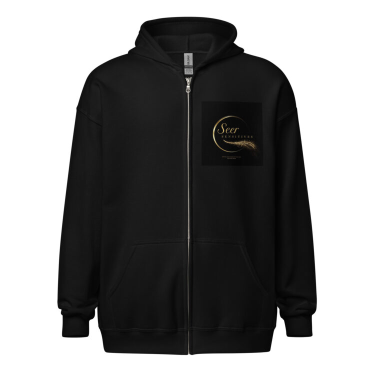 unisex heavy blend zip hoodie black front 65b02a91d10e9