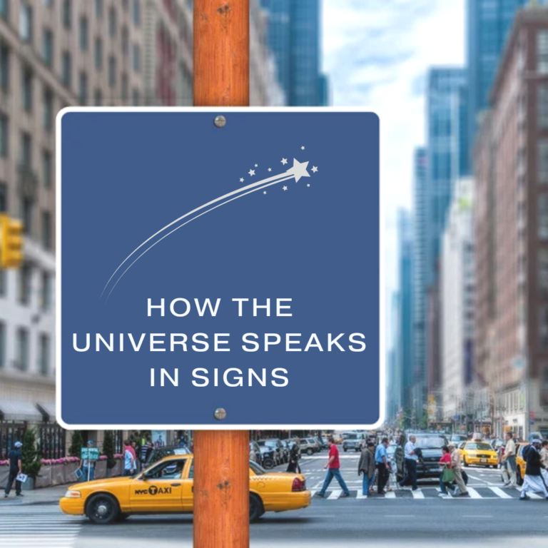 How the Universe Speaks in Signs