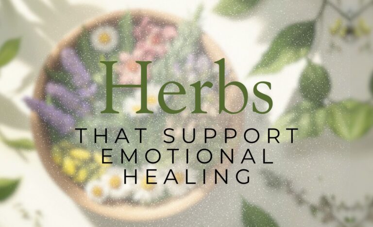 Herbs That Support Emotional Healing